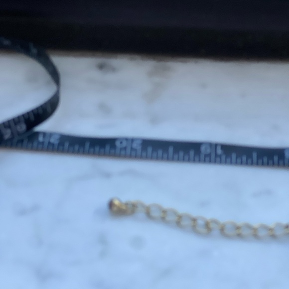 DECORATIVE GOLD TONE LONG NECKLACE WITH CRYSTALS and RHINESTONES and BEADS - Picture 9 of 10